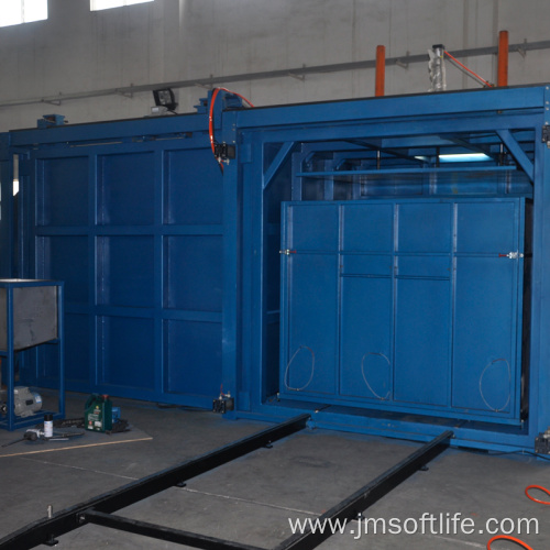 Fully automatic continuous PU foam making machine